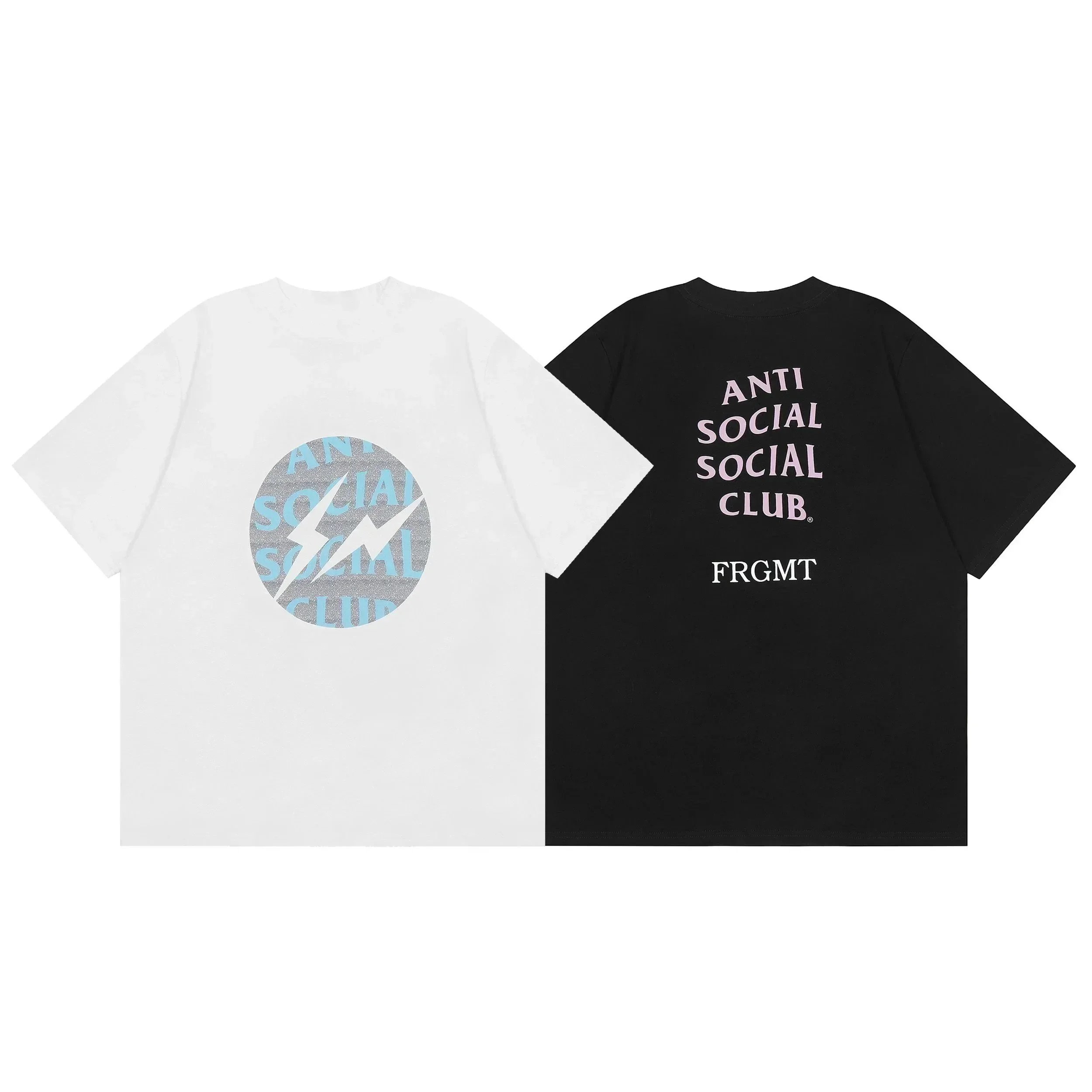 Anti Social Social Club Distressed Logo Black T-Shirt - 4