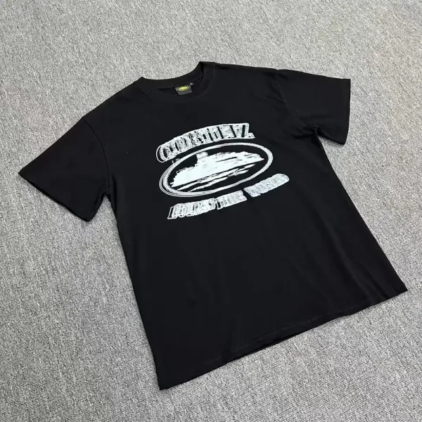 Design Ocean Graphic Print White T-Shirt - 31