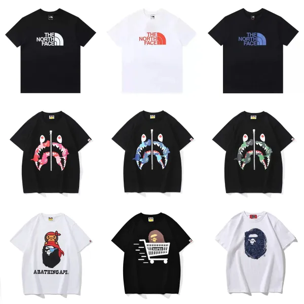 A Bathing Ape Pirate Ape Graphic Black T-Shirt - 3