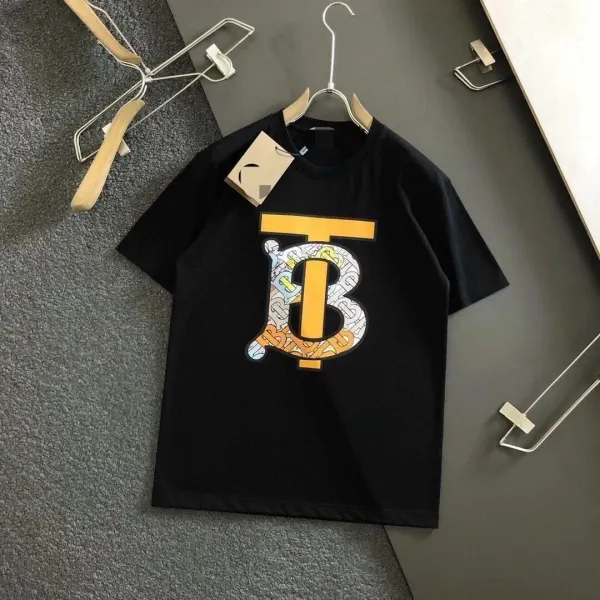 Burberry Monogram TB Logo Black T-Shirt - 6