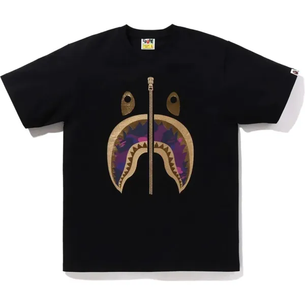 A Bathing Ape Pirate Ape Graphic Black T-Shirt - 16