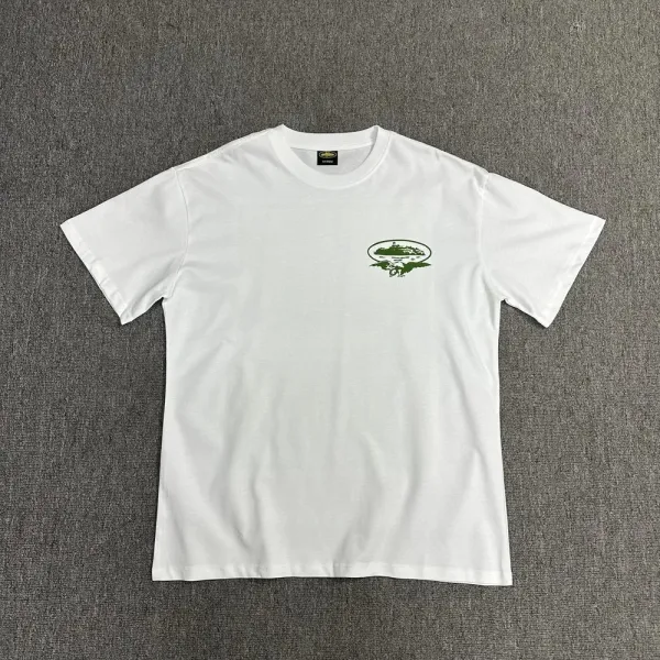 Design Ocean Graphic Print White T-Shirt - 39