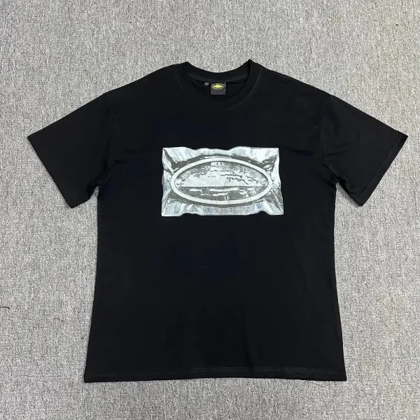 Design Ocean Graphic Print White T-Shirt - 9