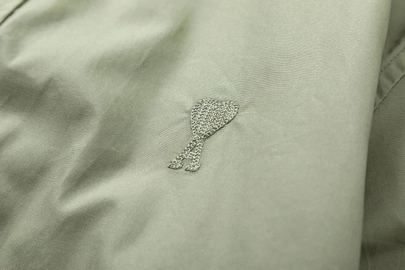 Comme des Garçons Play Heart Logo Light Blue Oxford Shirt - 30