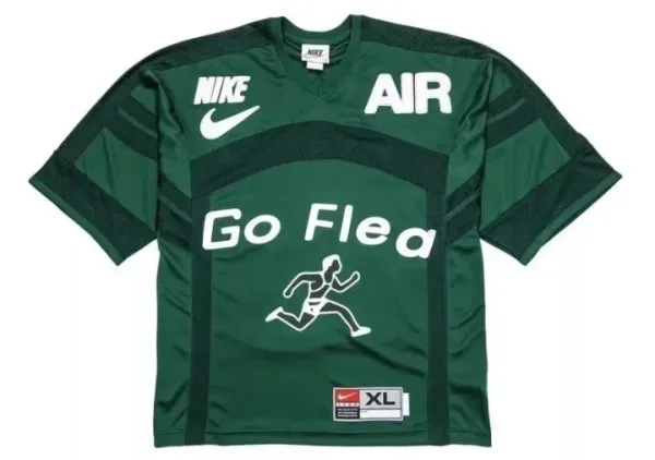 Nike Air Go Flea Green Football Jersey - 2