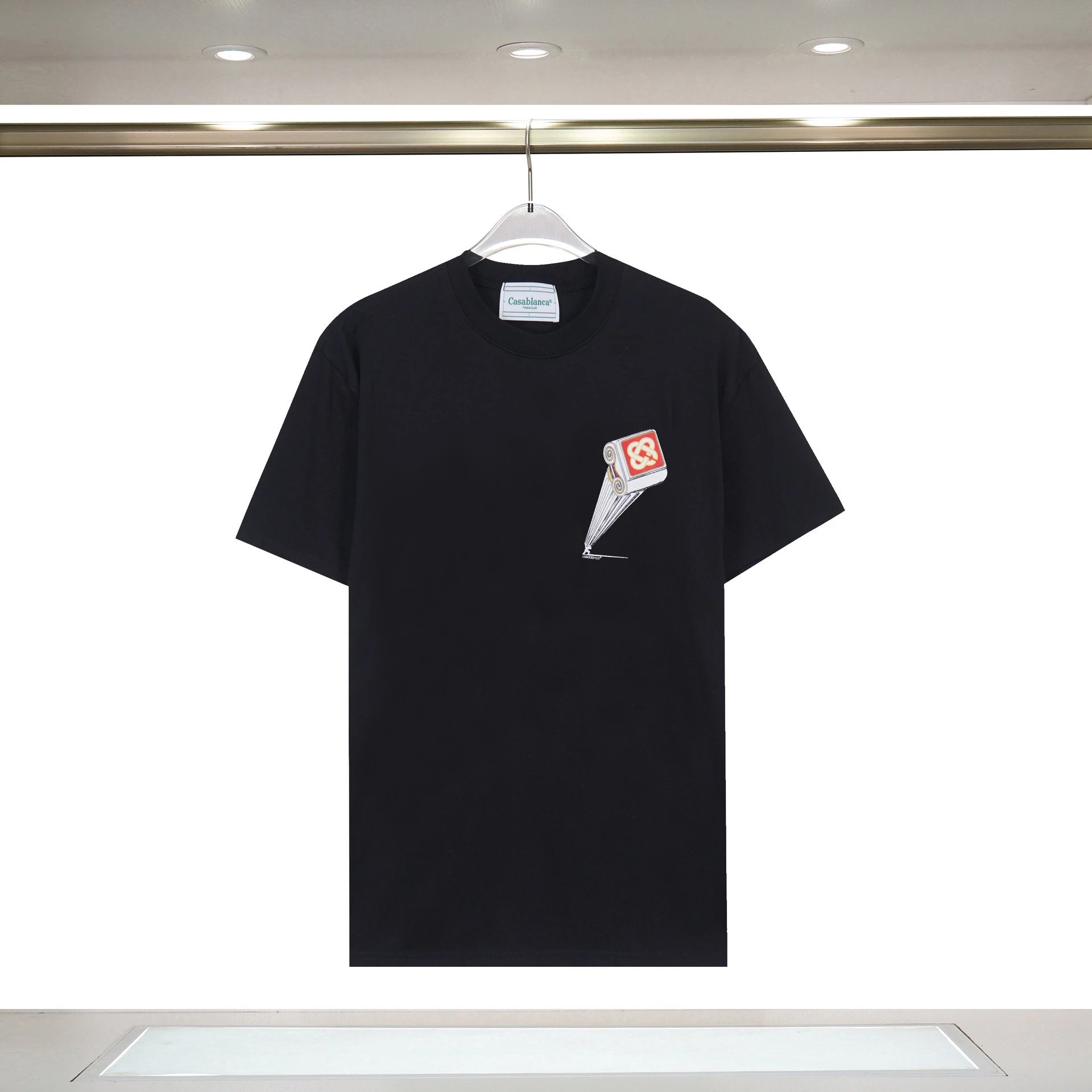 Casa Looking at the Beauty of the World Graphic T-Shirt Black - 26