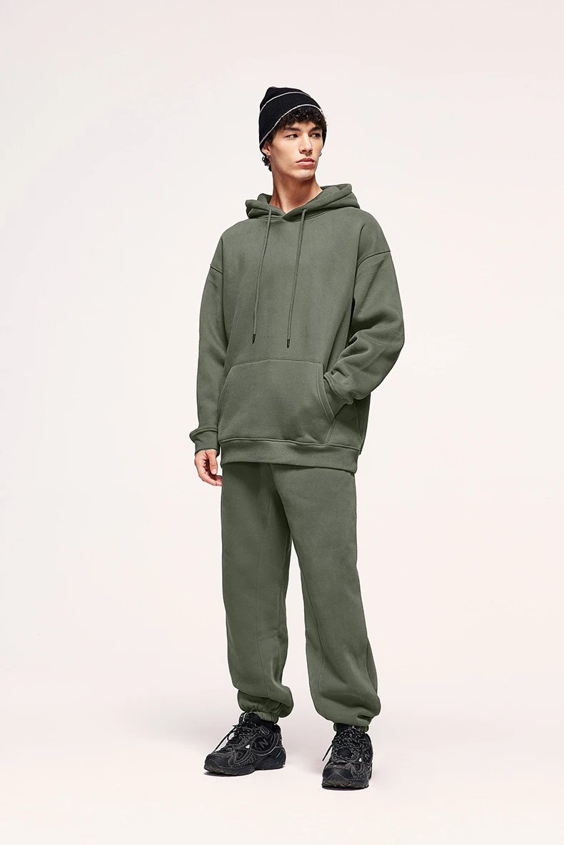 Design Basic White Drawstring Waist Sweatpants - 28