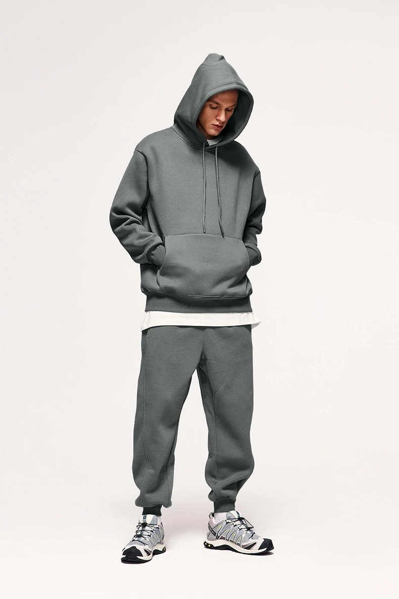 Design Basic White Drawstring Waist Sweatpants - 26
