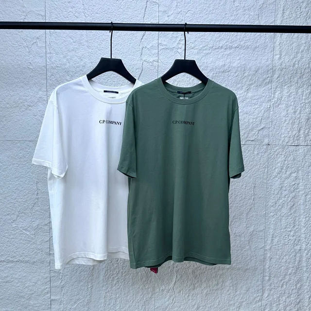 C.P. Company T-Shirts Lens Detail Crew Neck T-Shirt product detail image 16