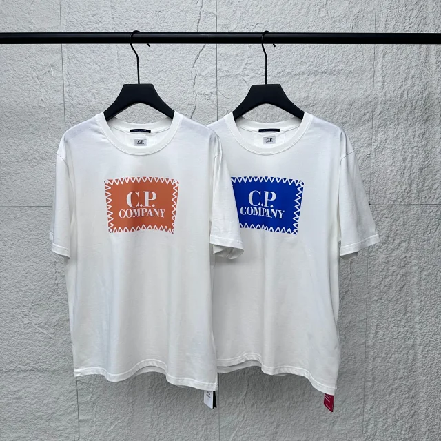 C.P. Company T-Shirts Lens Detail Crew Neck T-Shirt product detail image 14