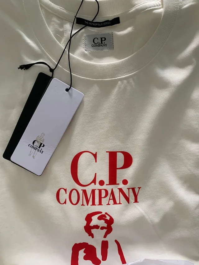 C.P. Company T-Shirts Lens Detail Crew Neck T-Shirt product detail image 27