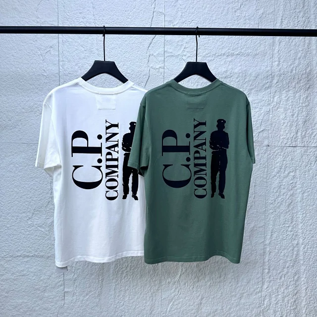 C.P. Company T-Shirts Lens Detail Crew Neck T-Shirt product detail image 17
