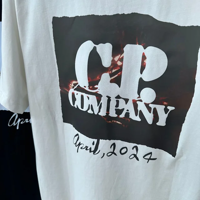 C.P. Company T-Shirts Lens Detail Crew Neck T-Shirt product detail image 25