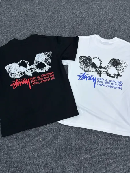 Stussy x CDG STUSSY80-20 White T-Shirt - 5