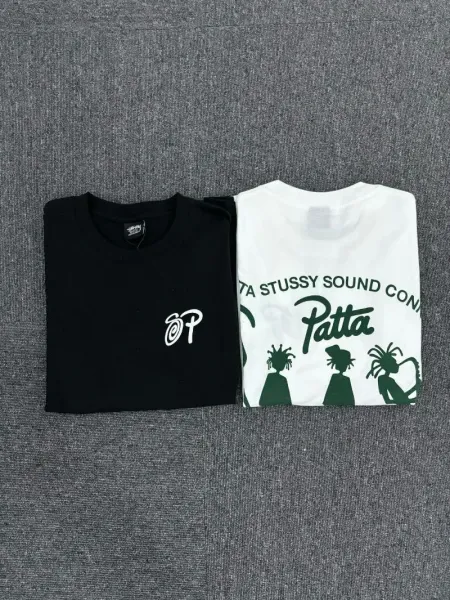 Stussy x CDG STUSSY80-20 White T-Shirt - 22