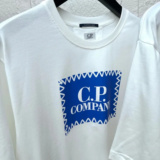 C.P. Company T-Shirts Lens Detail Crew Neck T-Shirt product detail image 23