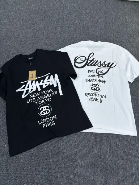 Stussy x CDG STUSSY80-20 White T-Shirt - 9