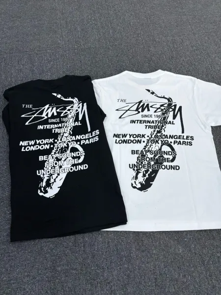 Stussy x CDG STUSSY80-20 White T-Shirt - 11