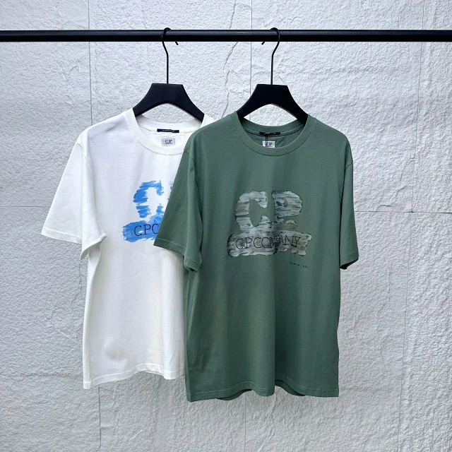 C.P. Company T-Shirts Lens Detail Crew Neck T-Shirt product detail image 20