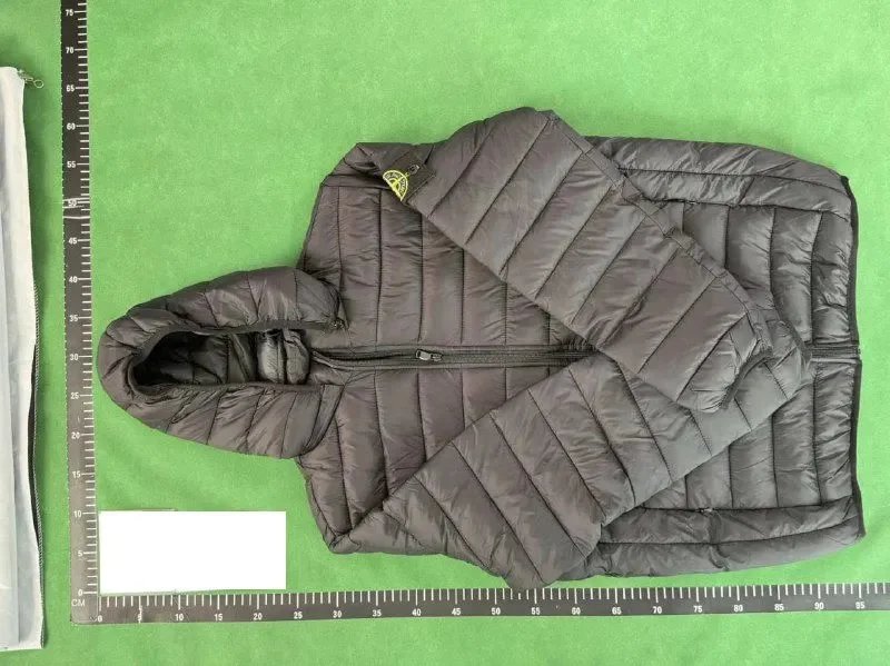 Stone Island Compass Badge Quilted Down Jacket