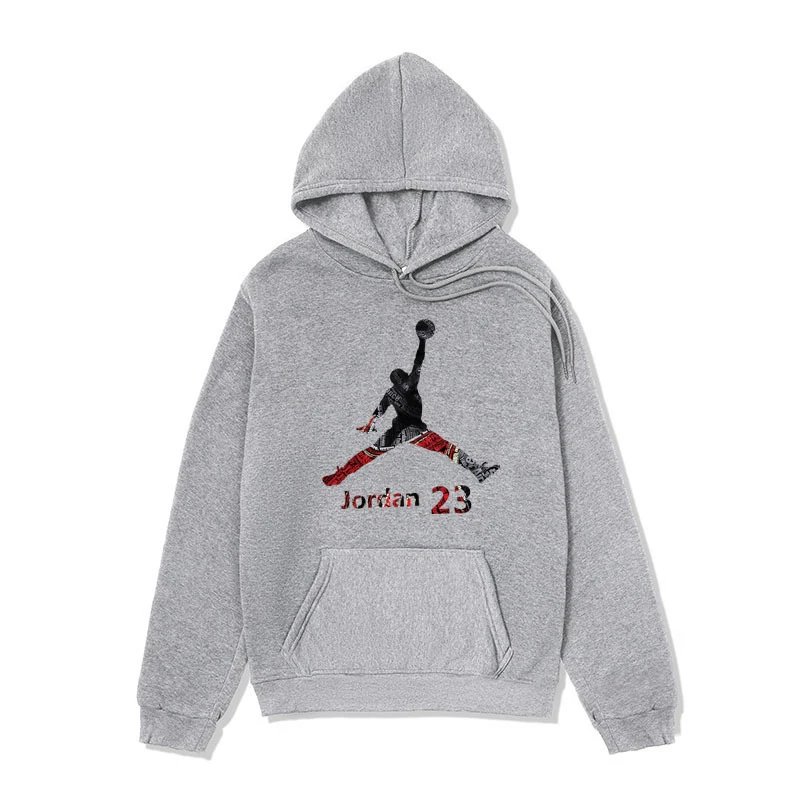 2021跨境男装运动连帽衫 飞人体育卫衣 街潮宽松大码运动hoodies - 134616