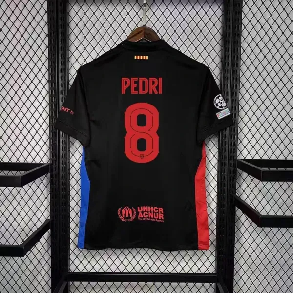 FC Barcelona 2024-25 Away Jersey Black/Red/Blue - 18