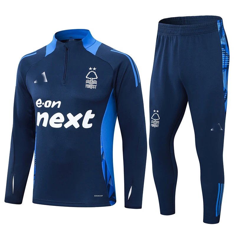 Adidas Training Set Orange Navy Tracksuit - 12