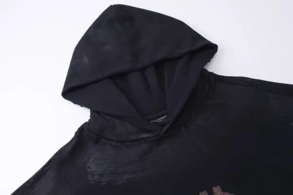 Gallery Dept. Bitcoin Hoodie Off-White Washed - 13