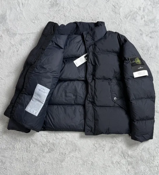 Moncler Maya Down Jacket Light Gray Outerwear - 7
