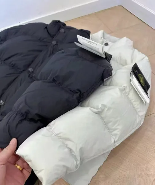 Moncler Maya Down Jacket Light Gray Outerwear - 15