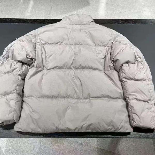 Moncler Maya Down Jacket Light Gray Outerwear - 8