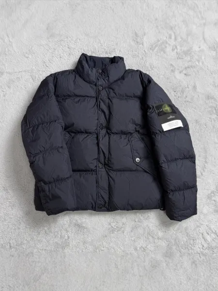 Moncler Maya Down Jacket Light Gray Outerwear - 6