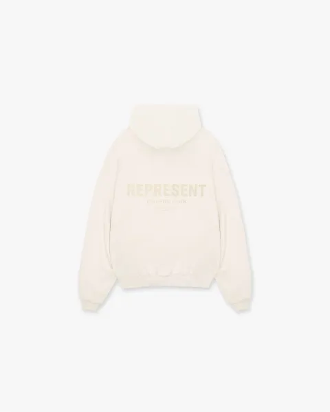 Represent Owners' Club Oversized Hoodie Beige - 1