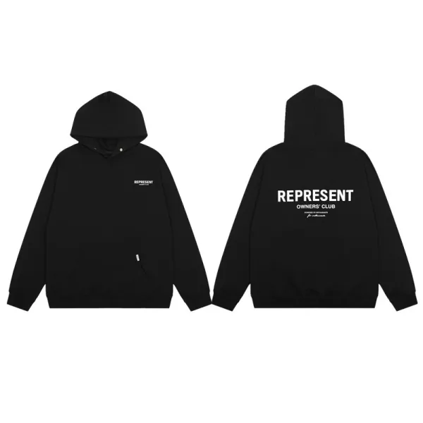 Represent Owners' Club Black Hoodie - 1