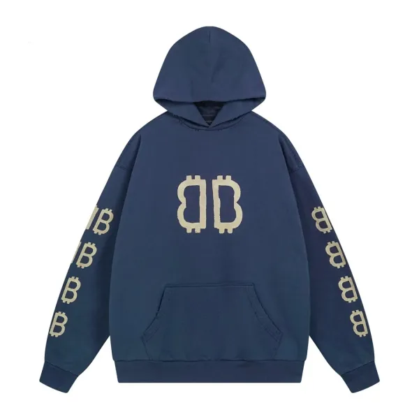 Gallery Dept. Bitcoin Hoodie Off-White Washed - 3