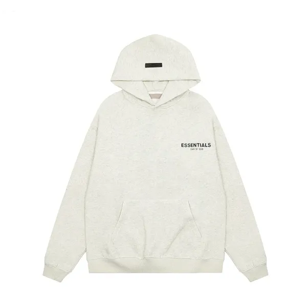 Fear of God Essentials Black Oversized Hoodie and Jogger Set - 9