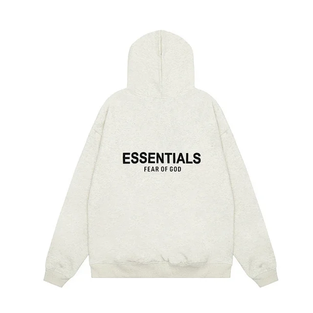 Fear of God ESSENTIALS logo-print hooded sweatshirt product detail image 9