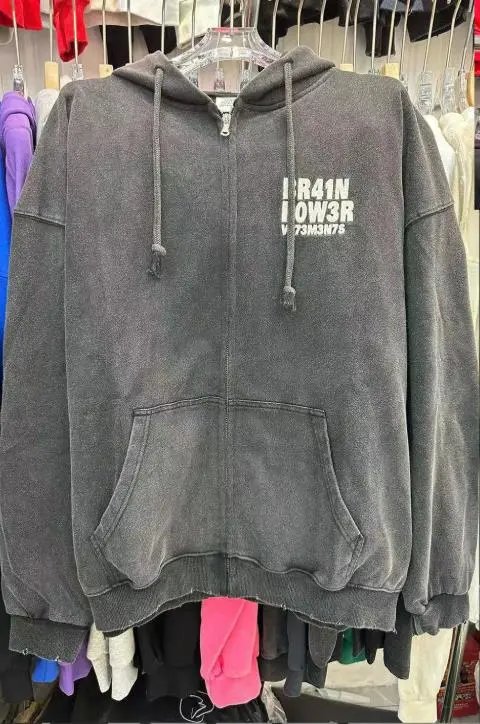 Off-White Hoodie Black Embossed Logo Hoodie - 6