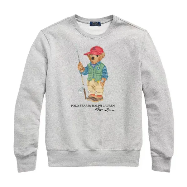 Polo Ralph Lauren Polo Bear Navy Sweatshirt - 8