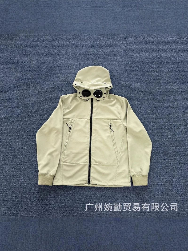 C.P. Company Goggle Jacket Black Outerwear - 6