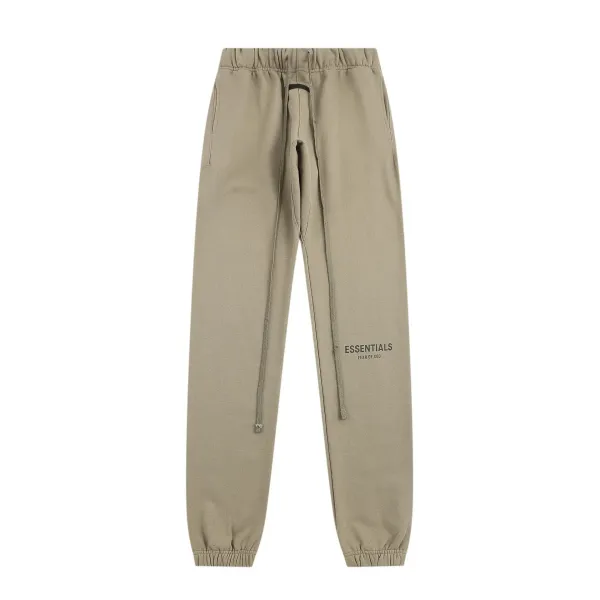 Fear of God Essentials Logo Sweatpants White - 11
