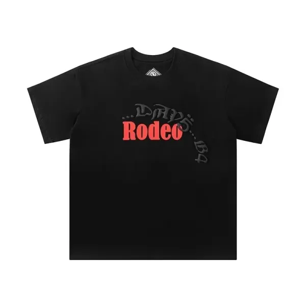 Rodeo x Days... 2024 Graphic Print Black T-Shirt - 1