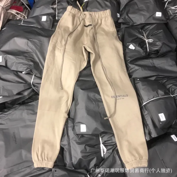 Fear of God Essentials Logo Sweatpants White - 16