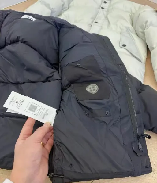 Moncler Maya Down Jacket Light Gray Outerwear - 17