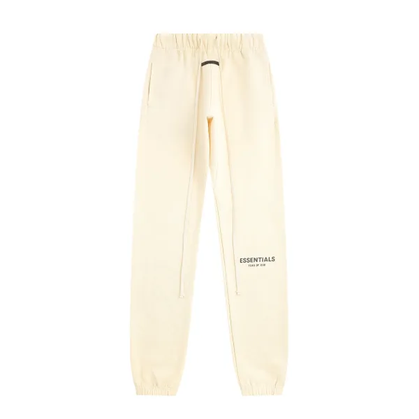 Fear of God Essentials Logo Sweatpants White - 10