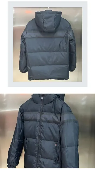 Dior Oblique Monogram Hooded Windbreaker Navy and White - 5