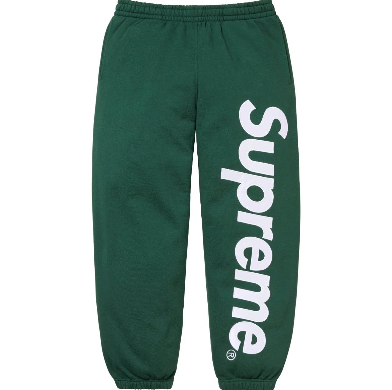 Supreme Logo Sweatpants Light Gray Sweatpants - 13