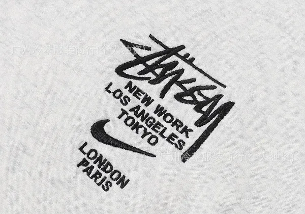 Stüssy Circle Logo Bomber Jacket Black - 13