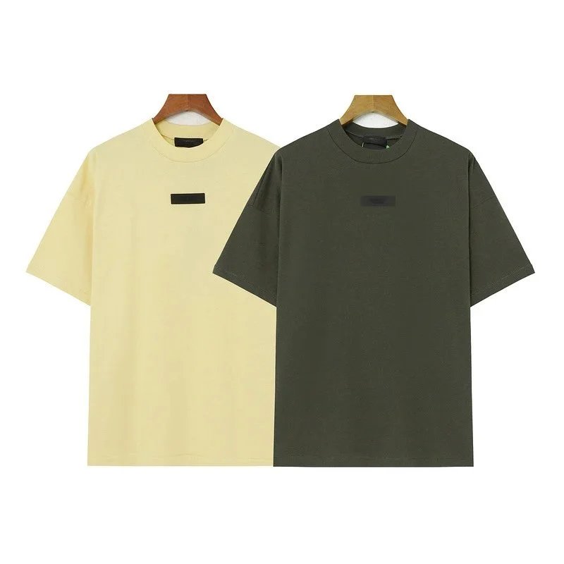Solid Round Neck FOG Short Sleeve T-Shirt photo 7