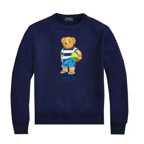 Polo Ralph Lauren Polo Bear Navy Sweatshirt - 9